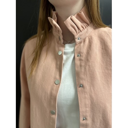 Chemise rose – Douce et féminine | Melle Jeanne