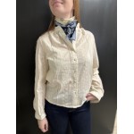 Chemise écru avec détails dentelle – Femme | Boutique Melle Jeanne