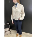 Chemise écru avec détails dentelle – Femme | Boutique Melle Jeanne