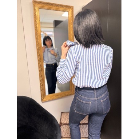 Chemise femme avec nœud | Melle Jeanne