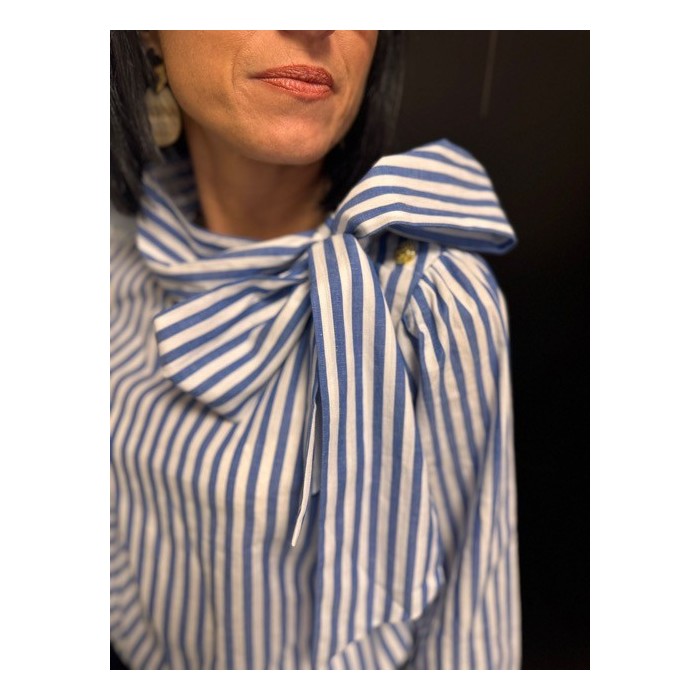 Chemise femme avec nœud | Melle Jeanne