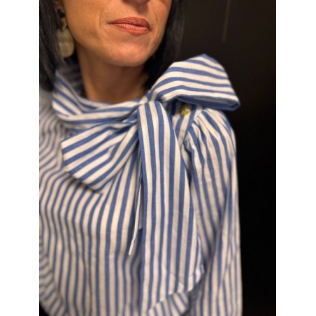 Chemise femme avec nœud | Melle Jeanne