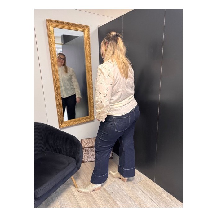 Chemise Style plus brodée femme | Melle Jeanne