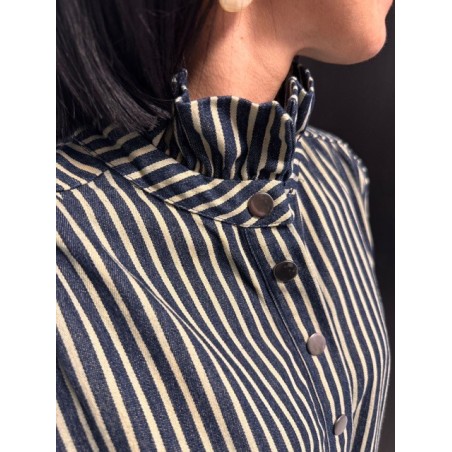 Robe à rayures femme | Melle Jeanne