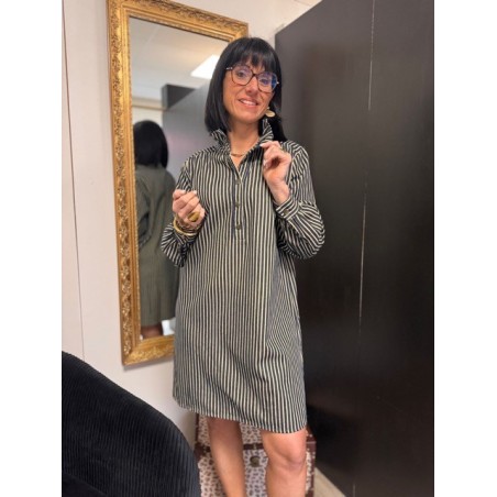 Robe à rayures femme | Melle Jeanne