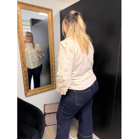 Jean Style plus wide leg brut femme | Melle Jeanne