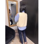 Gilet de berger réversible à carreaux – Tailles S à L | Melle Jeanne Arras