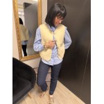 Gilet de berger réversible à carreaux – Tailles S à L | Melle Jeanne Arras