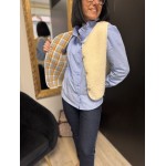 Gilet de berger réversible à carreaux – Tailles S à L | Melle Jeanne Arras