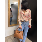 Jean beige/jaune/brut femme à poches devant – Tendance | Melle Jeanne