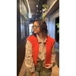 Gilet en maille sans manches rouge – Élégance et confort