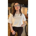 Tee-shirt Amour bleu, rose ou écru – Casual chic et féminin