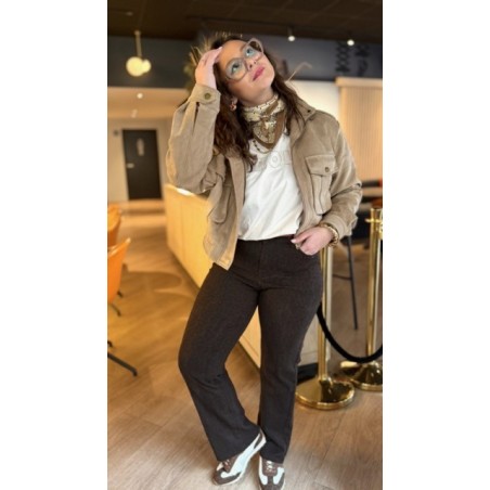 Jean Wide Leg léopard – Audace et style tendance