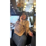 Veste bomber en suédine – Style moderne et douceur