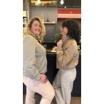 Veste bomber en suédine – Style moderne et douceur