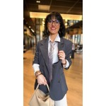 Blazer gris foncé – Élégance et polyvalence