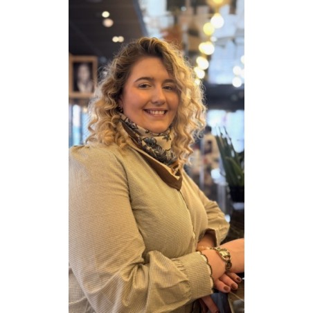 Chemise à carreaux kaki style plus – Casual et moderne