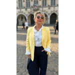 Blazer jaune – Élégance lumineuse et style moderne