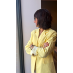 Blazer jaune – Élégance lumineuse et style moderne