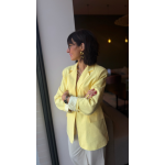 Blazer jaune – Élégance lumineuse et style moderne