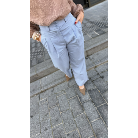 Pantalon fluide beige – Élégance naturelle et confort