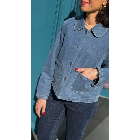 Veste en jean femme – Intemporelle et casual chic