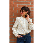 Chemise à fleurs –  Mademoiselle Jeanne