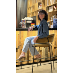 Chemise effet jean – Élégance casual avec cravate