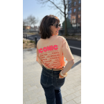 Tee-shirt Iconic – Blanc, Rose ou Orange