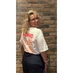 Tee-shirt Iconic – Blanc, Rose ou Orange