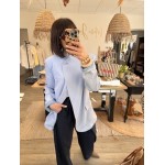 Blazer col mao femme – Veste tendance à bouton | Melle Jeanne