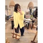 Blazer col mao femme – Veste tendance à bouton | Melle Jeanne