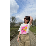 Tee-shirt blanc femme citron – La Dolce Vita tendance | Melle Jeanne